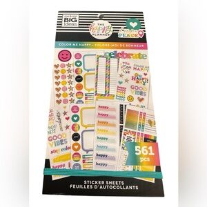 The Happy Planner Color Me Happy Sticker Book